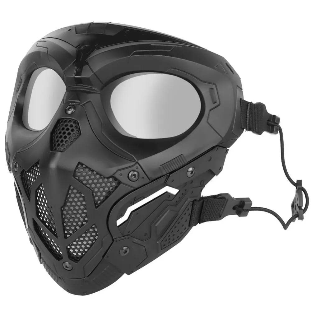 Tactical Paintball Protective Full Face Mask Military Airsoft Mask Outdoor Shooting Hunting Goggles Protective Masks
Tactical Paintball Protective Full Face Mask Military Airsoft Mask Outdoor Shooting Hunting Goggles Protective Masks
