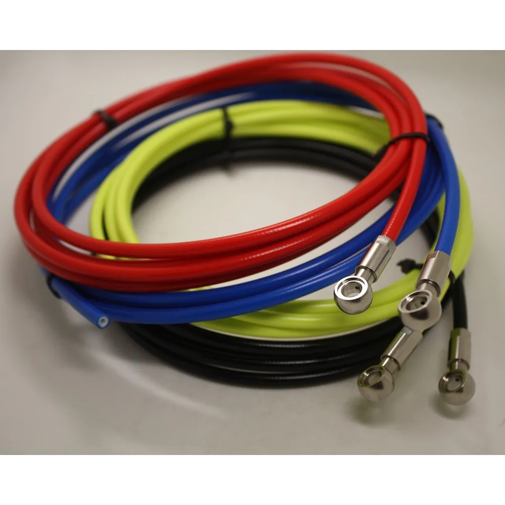 Bike Bicycle Brake Hose Kit For Shiaman SLX XT XTR Series Brakes Five-wire Body Oil Needle Olive Head Set 2 Meters Long Parts
Bike Bicycle Brake Hose Kit For Shiaman SLX XT XTR Series Brakes Five-wire Body Oil Needle Olive Head Set 2 Meters Long Parts