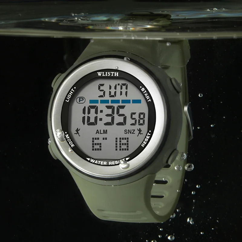 2021 New men's watches fashion waterproof outdoor sports electronic watch students digital automatic clock Fitness Men gift male
2021 New men's watches fashion waterproof outdoor sports electronic watch students digital automatic clock Fitness Men gift male