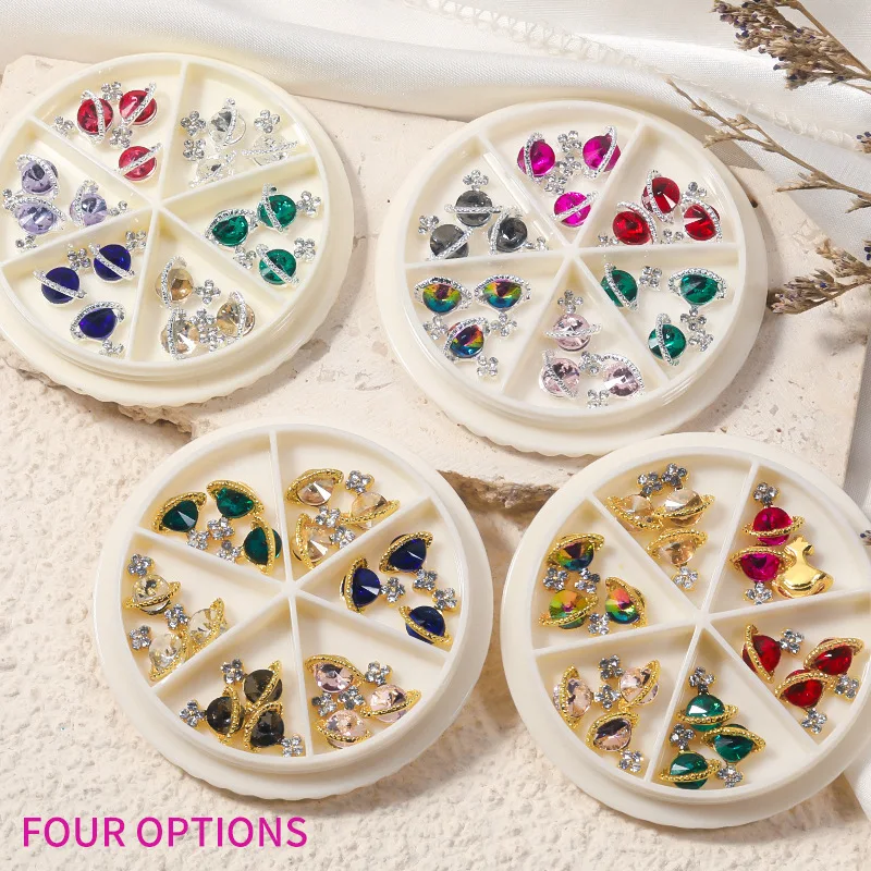 3D Glitter Happy Planet Metal Nail Art Charms Jewelry Crystal Nail Rhinestone Deocration Manicure Tips Accessories Alloy Charms
3D Glitter Happy Planet Metal Nail Art Charms Jewelry Crystal Nail Rhinestone Deocration Manicure Tips Accessories Alloy Charms