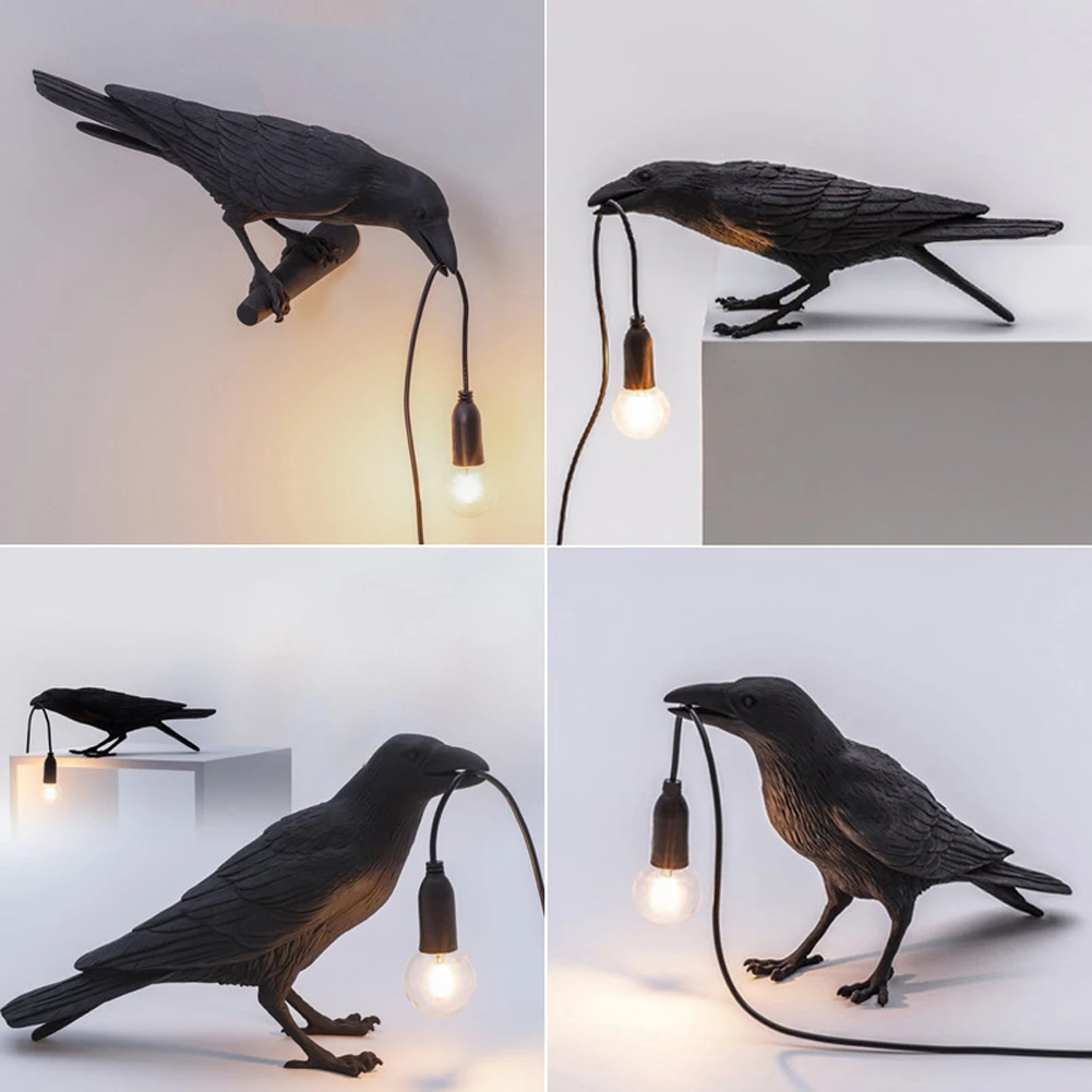 Bird Table Lamp Italian light Bird Led Desk lamp Lucky bird Living Room Bedroom Bedside Raven lamp Home Decor Fixtures
Bird Table Lamp Italian light Bird Led Desk lamp Lucky bird Living Room Bedroom Bedside Raven lamp Home Decor Fixtures