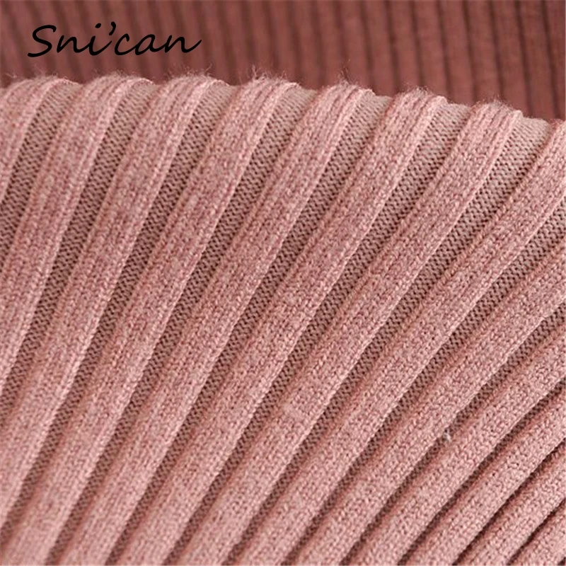 Snican Spring Women's Off Shoulder Sexy Knitted Sweater Za 2021 Bodycon Long Sleeve Turn Down Collar Robe Pull Femme Vestidos
Snican Spring Women's Off Shoulder Sexy Knitted Sweater Za 2021 Bodycon Long Sleeve Turn Down Collar Robe Pull Femme Vestidos