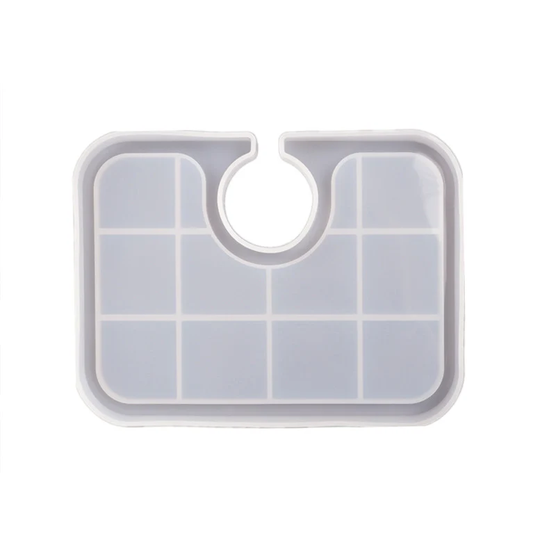 DIY Crystal Resin Epoxy Mold Wine Tray Afternoon Tea Tray Snack Fruit Plate Candy Plate Saucer Mirror Silicone Mold
DIY Crystal Resin Epoxy Mold Wine Tray Afternoon Tea Tray Snack Fruit Plate Candy Plate Saucer Mirror Silicone Mold
