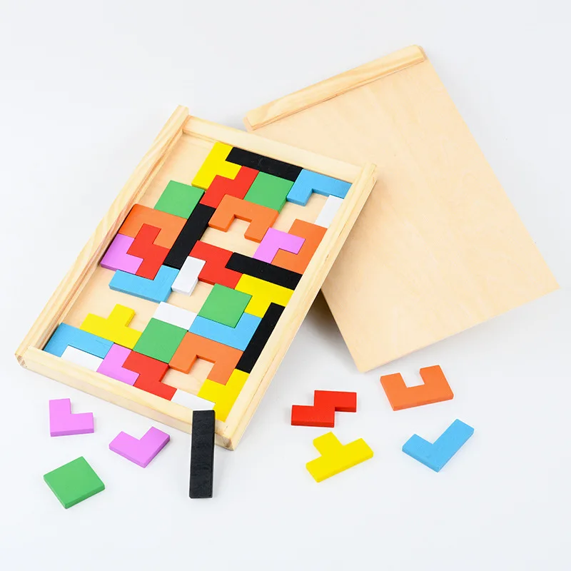 Tetris Puzzle Game Early Childhood Education Parent-child Interaction Ever-changing Assembling Jigsaw Building Block Kids Toy
Tetris Puzzle Game Early Childhood Education Parent-child Interaction Ever-changing Assembling Jigsaw Building Block Kids Toy