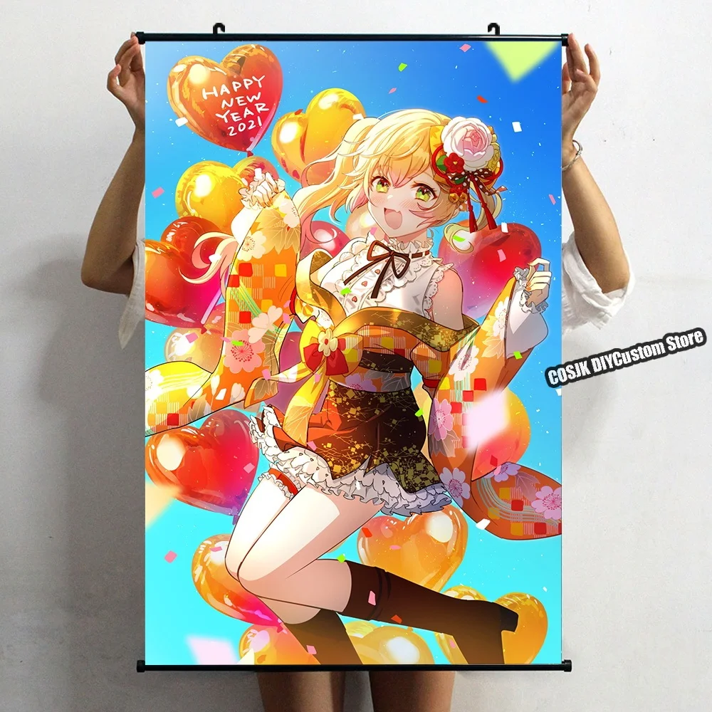 Популярный аниме Vtuber виртуальный YouTuber Hololive постер Momosuzu Nene постер Косплей Стена Свиток коллекция домашнего декора искусство HD живопись 
Популярный аниме Vtuber виртуальный YouTuber Hololive постер Momosuzu Nene постер Косплей Стена Свиток коллекция домашнего декора искусство HD живопись