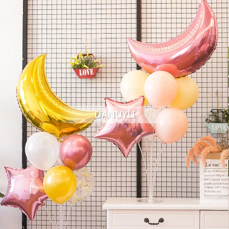 8pcs New Year Balon Christmas Decorations 2021 Table Floating Aluminum Film Birthday Party Star Moon Balloon Baby Shower Globes
8pcs New Year Balon Christmas Decorations 2021 Table Floating Aluminum Film Birthday Party Star Moon Balloon Baby Shower Globes