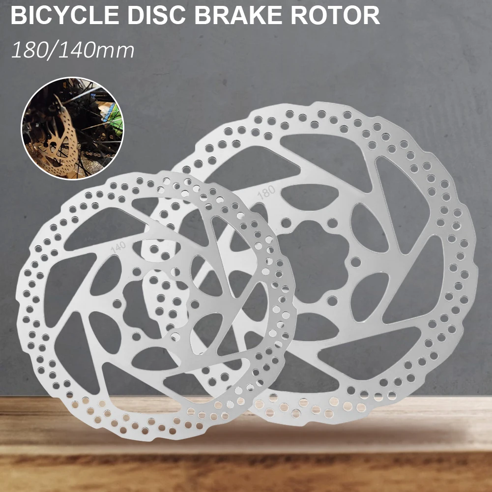 MTB Bicycle Disc Brake Rotor 140mm/180mm for Mountain Bikes Road Bikes withStainless Steel 6-Bolts Brakes DiscMTB Bike Parts
MTB Bicycle Disc Brake Rotor 140mm/180mm for Mountain Bikes Road Bikes withStainless Steel 6-Bolts Brakes DiscMTB Bike Parts