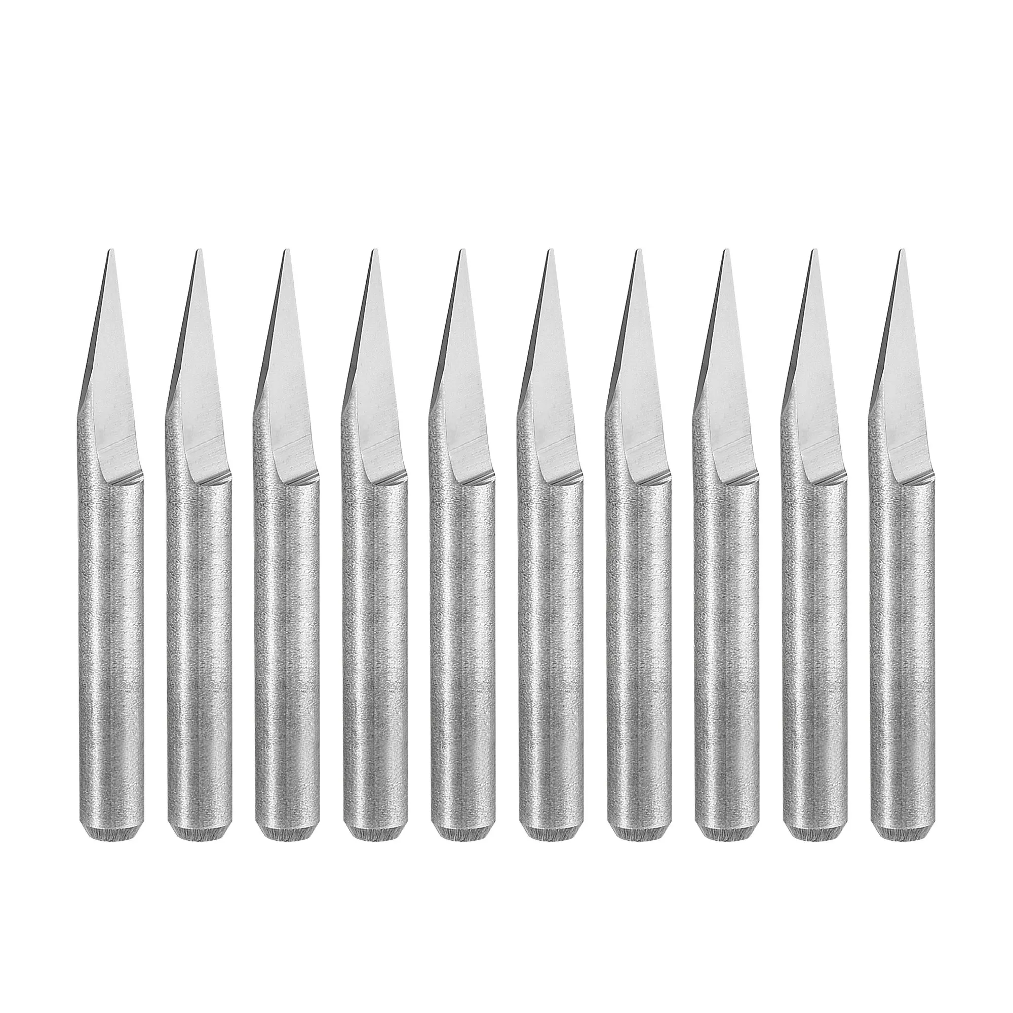Uxcell 1/8" Shank 0.3mm Tip 30 Degree Carbide Wood Engraving Bit CNC Router Tool 10 Pcs
Uxcell 1/8" Shank 0.3mm Tip 30 Degree Carbide Wood Engraving Bit CNC Router Tool 10 Pcs