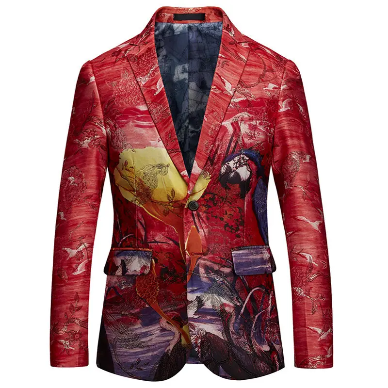 Luxury Jacquard Blazers Stage Wedding Party Club Singers Mens Shiny Blazer Chaqueta Hombre Cantante Nightclub Royal Blazers Mens
Luxury Jacquard Blazers Stage Wedding Party Club Singers Mens Shiny Blazer Chaqueta Hombre Cantante Nightclub Royal Blazers Mens