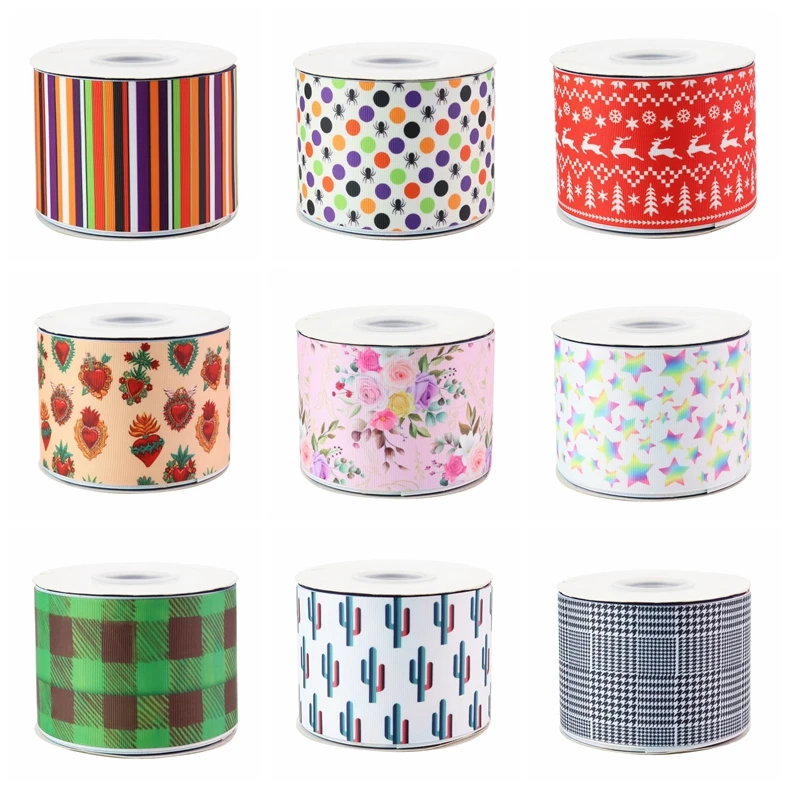 HSD-DIY Craft Supplies character printed grosgrain ribbon 10 yards per Roll 
HSD-DIY Craft Supplies character printed grosgrain ribbon 10 yards per Roll