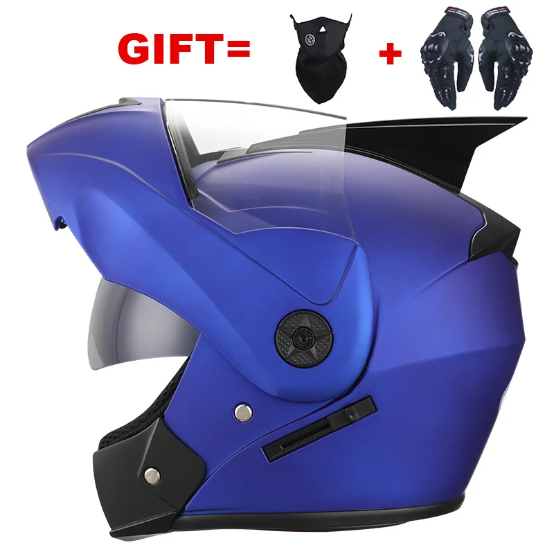 Unisex Racing Flip Up Full Face Motorcycle Helmets With Ear Modular Dual Lens Motocross Helmet Cascos For Man Women
Unisex Racing Flip Up Full Face Motorcycle Helmets With Ear Modular Dual Lens Motocross Helmet Cascos For Man Women