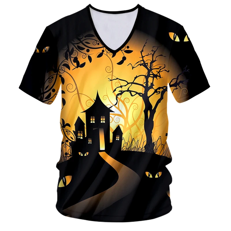 Футболка IFPD с V-образным вырезом для Хэллоуина, Размеры ЕС/США
Футболка IFPD с V-образным вырезом для Хэллоуина, Размеры ЕС/США