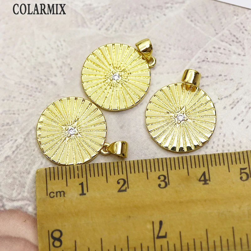 12 Pcs Round pendant Solar shape jewelry pendant Zircon jewelry pendants for women accessories pendants 7303
12 Pcs Round pendant Solar shape jewelry pendant Zircon jewelry pendants for women accessories pendants 7303