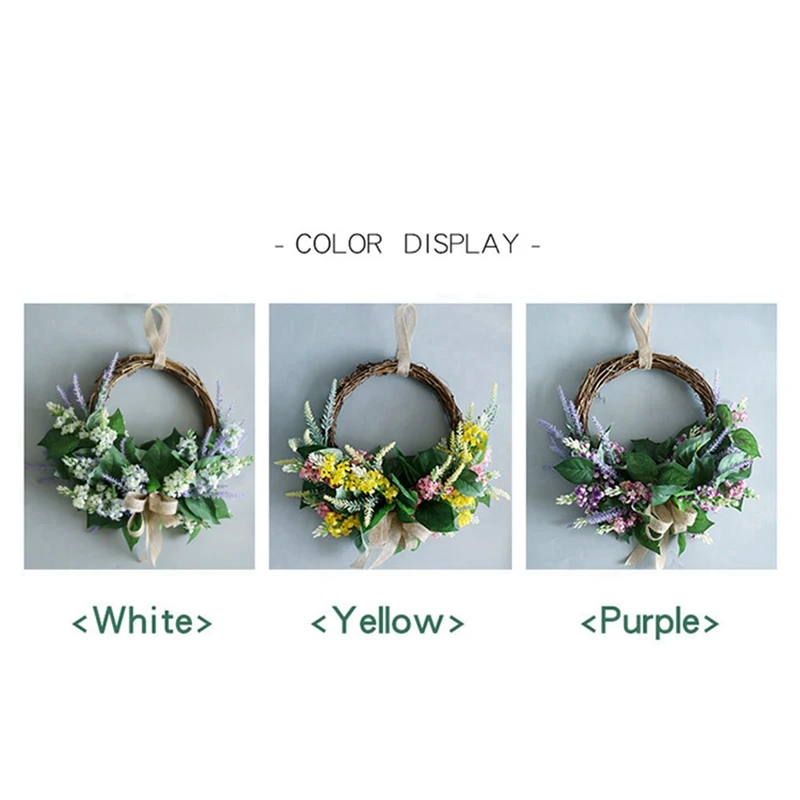 Simulation Garland, Lavender, American Pastoral Festivals, Decorations 
Simulation Garland, Lavender, American Pastoral Festivals, Decorations
