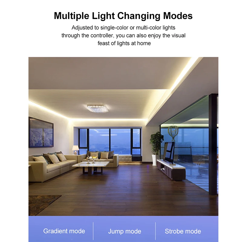 Wifi Intelligent Controller Dimmer Colorful 24 Key Dual Load RGB Light Controller Remote APP Voice Control ALexa Google Home
Wifi Intelligent Controller Dimmer Colorful 24 Key Dual Load RGB Light Controller Remote APP Voice Control ALexa Google Home