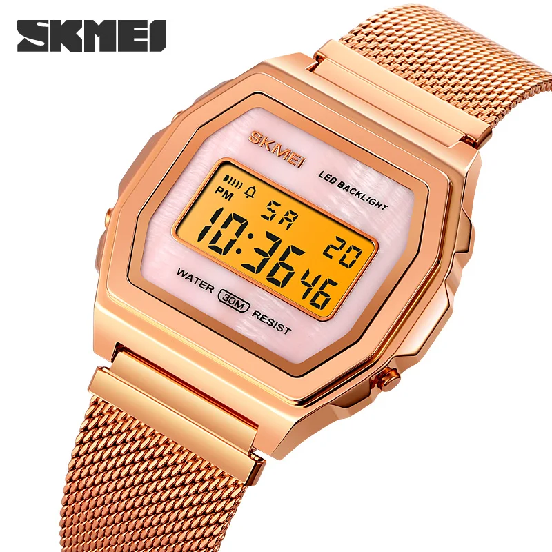 

SKMEI relogio masculino Watch Men Digital Dual Time Sports Chronograph 3bar Waterproof LED Wristwatches Man Clock Relojes