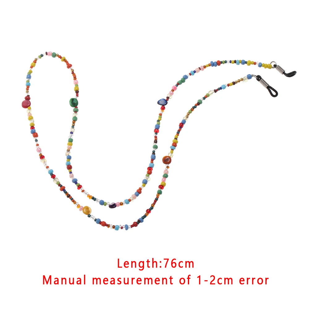 1PC Fashion Sweet Women Glasses Chain Colored Beaded Eyeglass Lanyard Anti Slip Sunglasses Strap Spectacles Cord Accessories 
1PC Fashion Sweet Women Glasses Chain Colored Beaded Eyeglass Lanyard Anti Slip Sunglasses Strap Spectacles Cord Accessories
