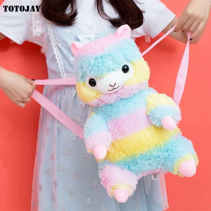 Kawaii Альпака плюшевый рюкзак Радуга Альпака мягкая плюшевая игрушка сумка на плечо прекрасная ручная кукла марионетка дети девочка подарок ...
Kawaii Альпака плюшевый рюкзак Радуга Альпака мягкая плюшевая игрушка сумка на плечо прекрасная ручная кукла марионетка дети девочка подарок ...