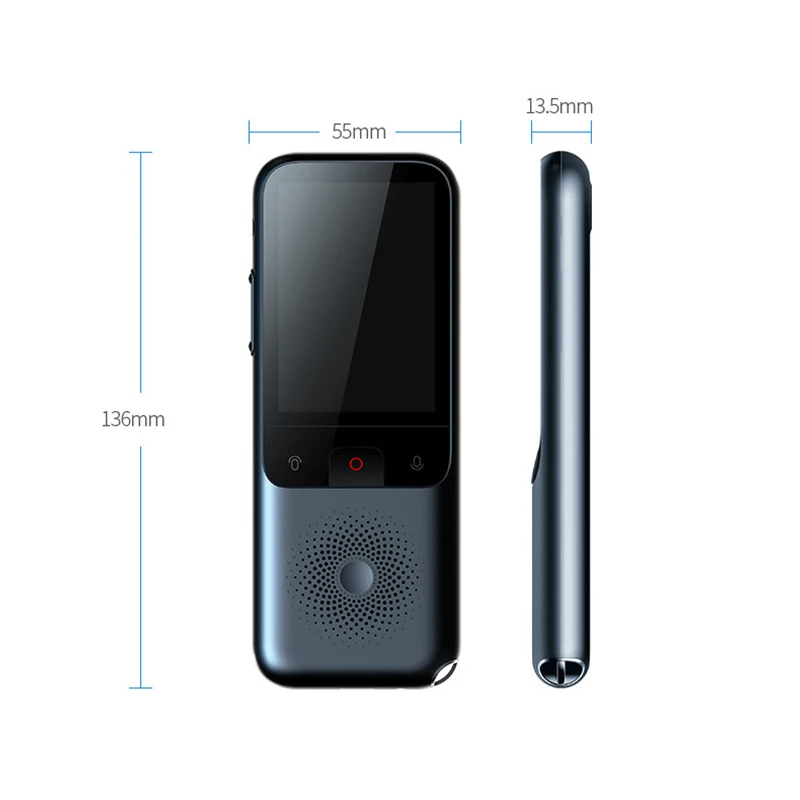 Language Translator Device Portable 138 Languages Two-Way WiFi/Offline Translation Supports Voice/Text/Recording QJY99
Language Translator Device Portable 138 Languages Two-Way WiFi/Offline Translation Supports Voice/Text/Recording QJY99