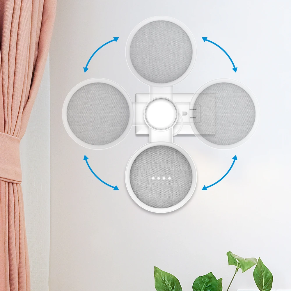Настенный держатель LINGYOU для Google Home Mini Nest мини голосовой помощник кронштейн