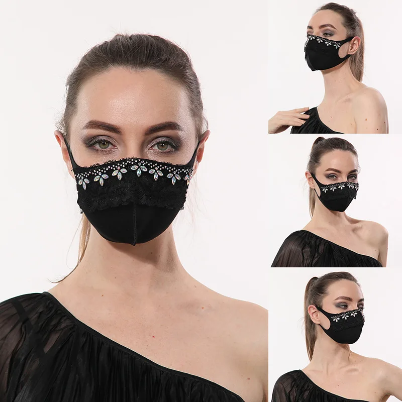 Face Mask Women's New Fashion Fashion Sunscreen Flower Lace Decoration Ice Silk Face Mask Hanging Ear Breathable Satin
Face Mask Women's New Fashion Fashion Sunscreen Flower Lace Decoration Ice Silk Face Mask Hanging Ear Breathable Satin
