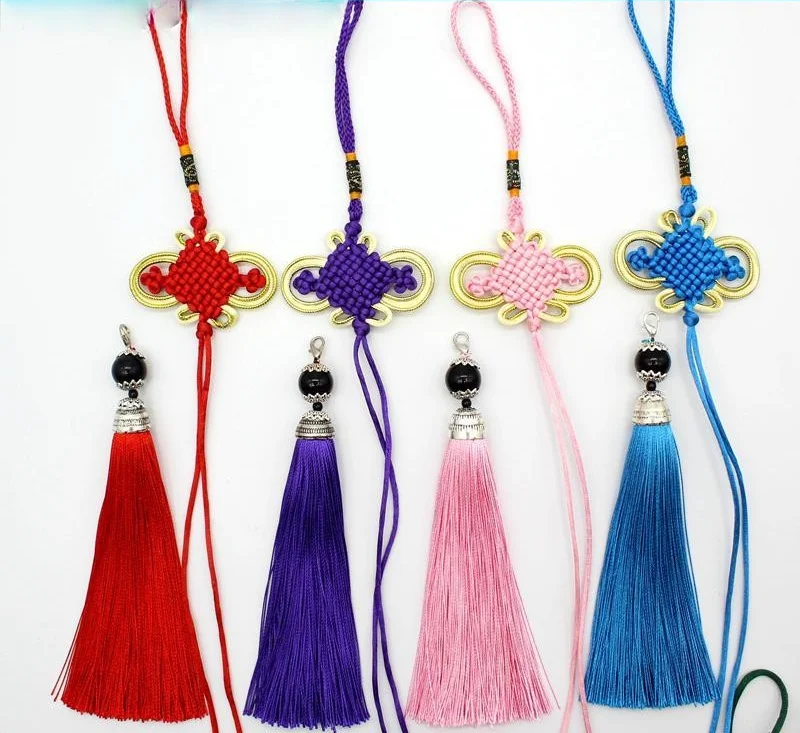 Chinese Knot Tassel Fringe Car Pendant Gift Boxs Clothes Hang Rope Keychain Beaded Fringe Trim For DIY Crafts
Chinese Knot Tassel Fringe Car Pendant Gift Boxs Clothes Hang Rope Keychain Beaded Fringe Trim For DIY Crafts
