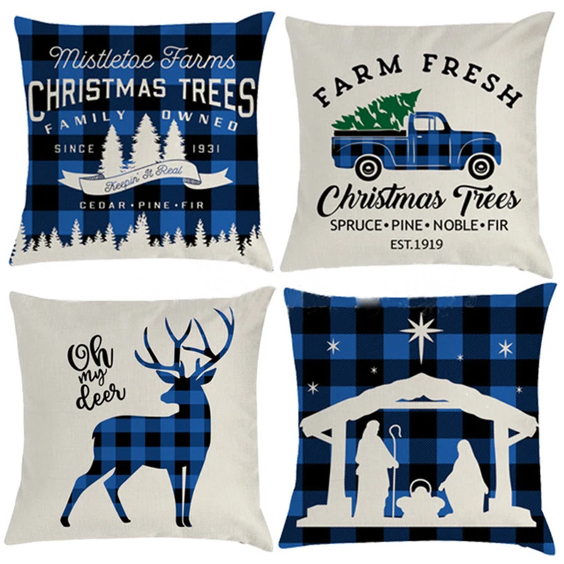 1PC Christmas Cushion Cover Deer Gifts Cotton Linen Throw Pillow Cushion Cover Car Home Sofa Decorative Pillowcase 45x45cm
1PC Christmas Cushion Cover Deer Gifts Cotton Linen Throw Pillow Cushion Cover Car Home Sofa Decorative Pillowcase 45x45cm