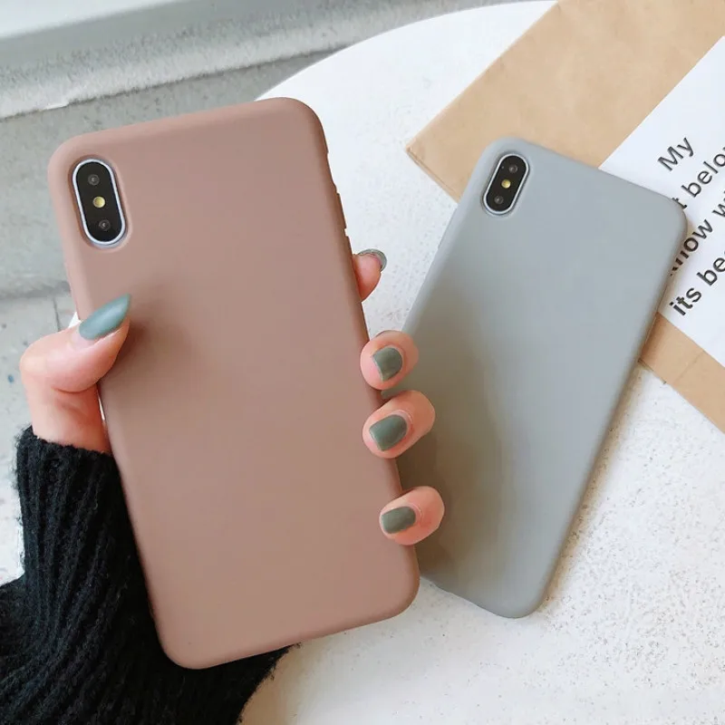 Роскошный яркий однотонный Тонкий чехол для Samsung Galaxy J4 J6 Plus J8 2018 J3 J5 J7 2016 2017 J2 Grand Prime