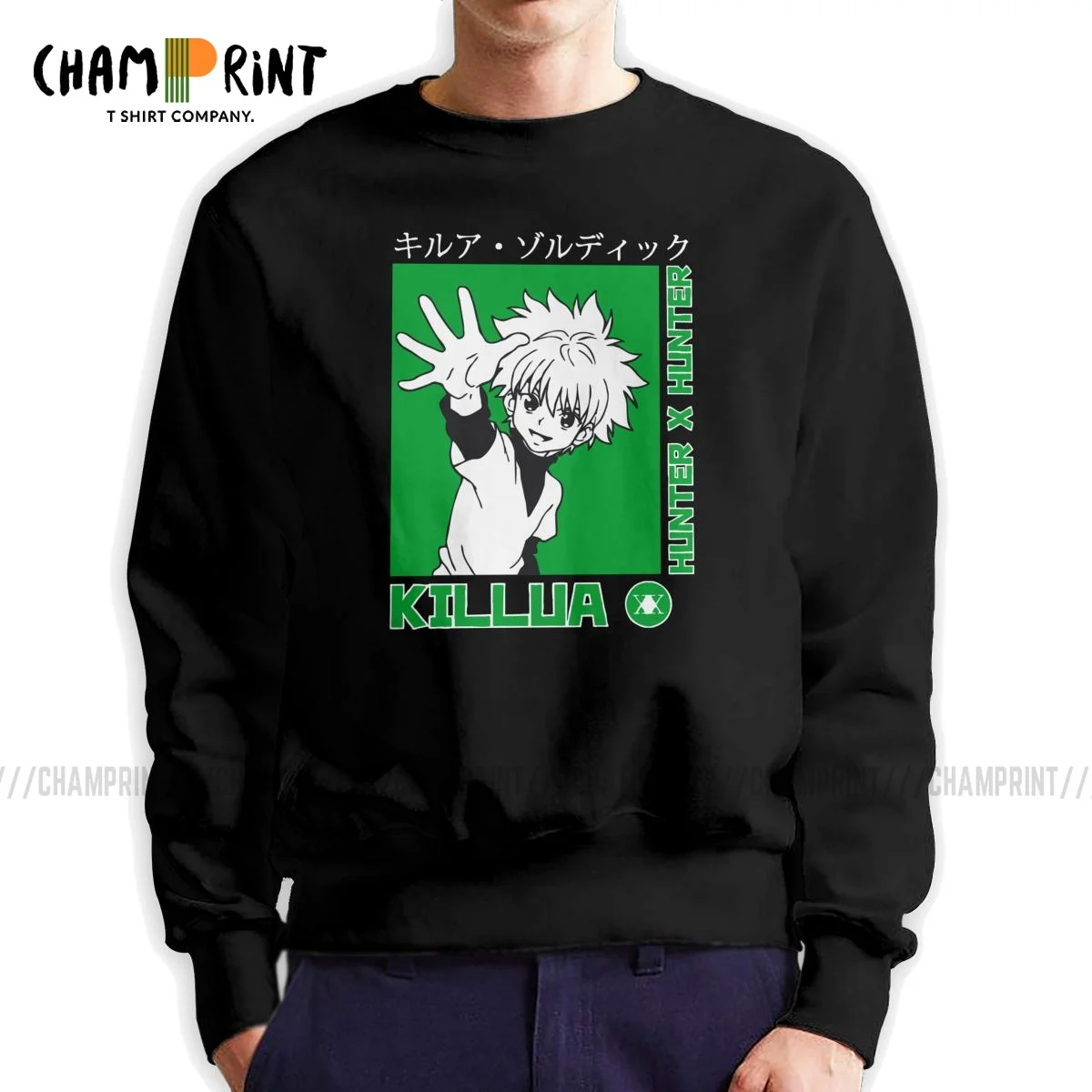 Hunter X Hunter HxH Killua Zoldyck Men Hoodie Novelty Manga Lovers Sweatshirts Crew Neck New Arrival Pullovers for Men
Hunter X Hunter HxH Killua Zoldyck Men Hoodie Novelty Manga Lovers Sweatshirts Crew Neck New Arrival Pullovers for Men