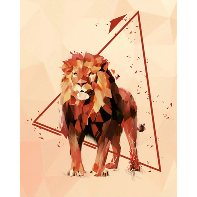 DIY Painting By Numbers Lion Kit Oil Picture By Numbers Stereo Animals Wall Art Canvas Painting Home Decoration Gift Hobby
DIY Painting By Numbers Lion Kit Oil Picture By Numbers Stereo Animals Wall Art Canvas Painting Home Decoration Gift Hobby