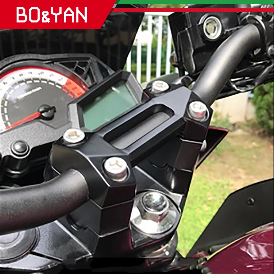 For Kawasaki Z800 Z300 Z250 2013 2014 2015 2016 2017 2018 Motorcycle Handle Bar Clamp Extend Handlebar Mount Riser Bracket Kit
For Kawasaki Z800 Z300 Z250 2013 2014 2015 2016 2017 2018 Motorcycle Handle Bar Clamp Extend Handlebar Mount Riser Bracket Kit