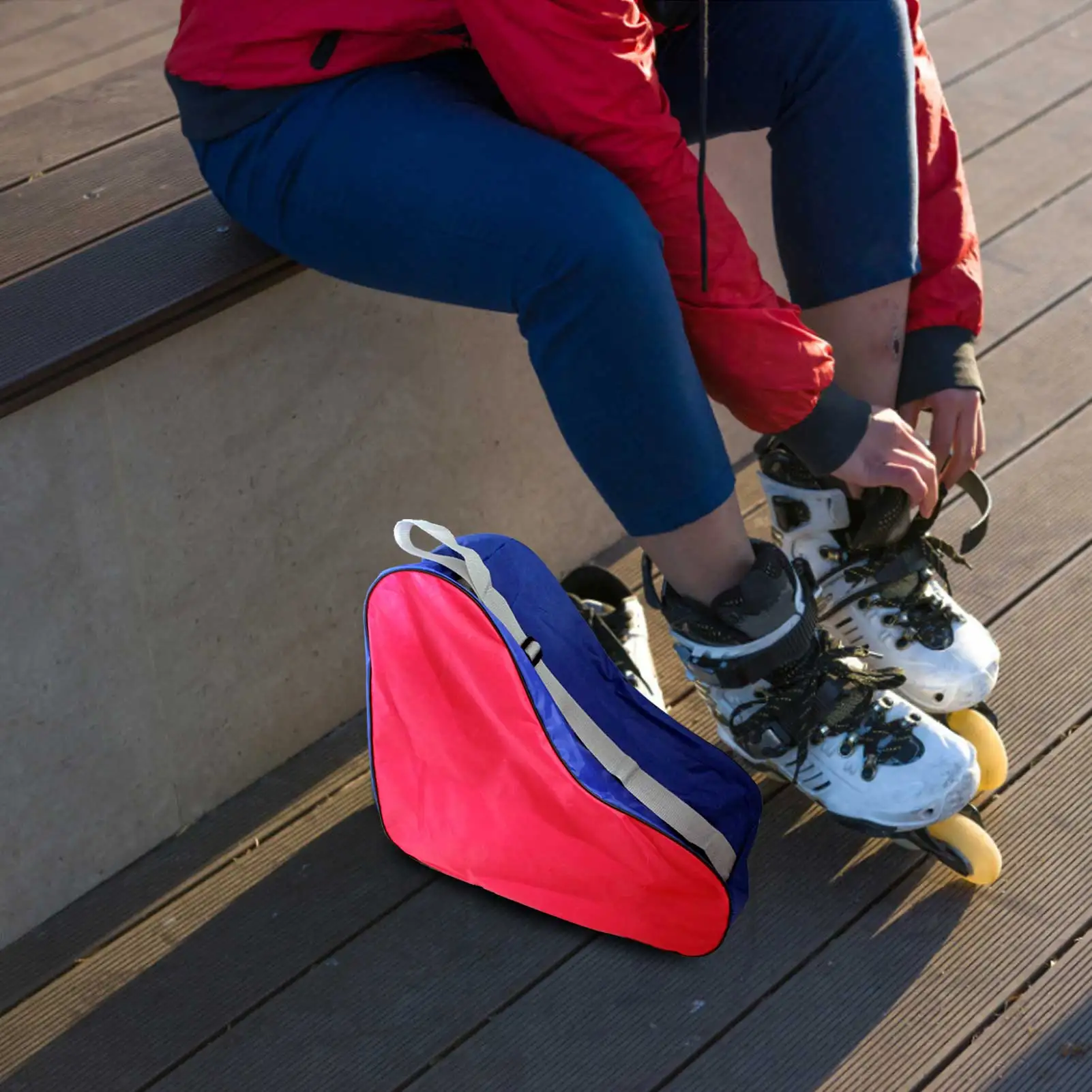 New Portable Adjustable Shoulder Strap Roller Skating Bag Skates Carry Bag Case Bags Accessories
New Portable Adjustable Shoulder Strap Roller Skating Bag Skates Carry Bag Case Bags Accessories