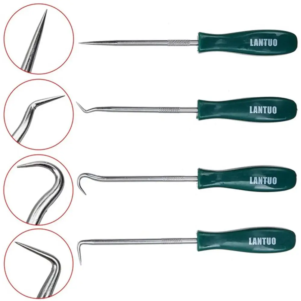 Hot Sale 4Pcs 135mm Car Auto Vehicle Oil Seal Screwdrivers Set O-Ring Seal Gasket Puller Remover Pick Hooks Tools DropShipping
Hot Sale 4Pcs 135mm Car Auto Vehicle Oil Seal Screwdrivers Set O-Ring Seal Gasket Puller Remover Pick Hooks Tools DropShipping