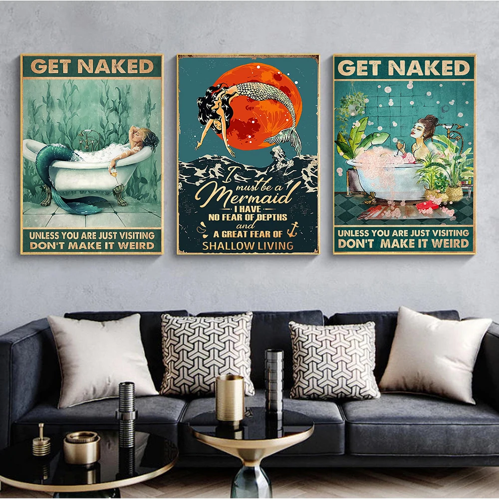 Baking Wine Poster Mental Woman Canvas Painting Vintage Mermaid Art Print Naked Quote Wall Picture For Living Room Home Decor
Baking Wine Poster Mental Woman Canvas Painting Vintage Mermaid Art Print Naked Quote Wall Picture For Living Room Home Decor