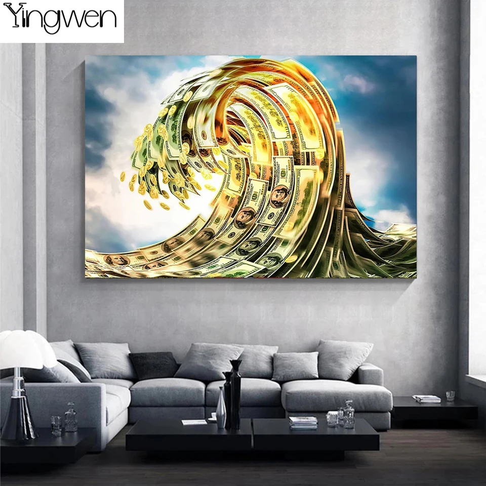 Money Art 5D Diamond Painting Creative Dollar Spindrift Handmade Hobby Gifts Needlework Full Diamond Mosaic Picture Home Decor
Money Art 5D Diamond Painting Creative Dollar Spindrift Handmade Hobby Gifts Needlework Full Diamond Mosaic Picture Home Decor