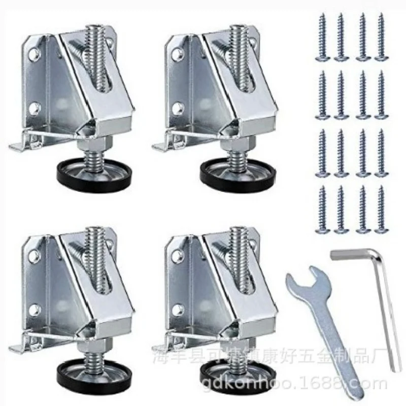 1/2/4 Pack Heavy Duty Furniture Levelers, Adjustable Height Leveling Feet For Furniture Cabinets Wardrobe Workbench
1/2/4 Pack Heavy Duty Furniture Levelers, Adjustable Height Leveling Feet For Furniture Cabinets Wardrobe Workbench
