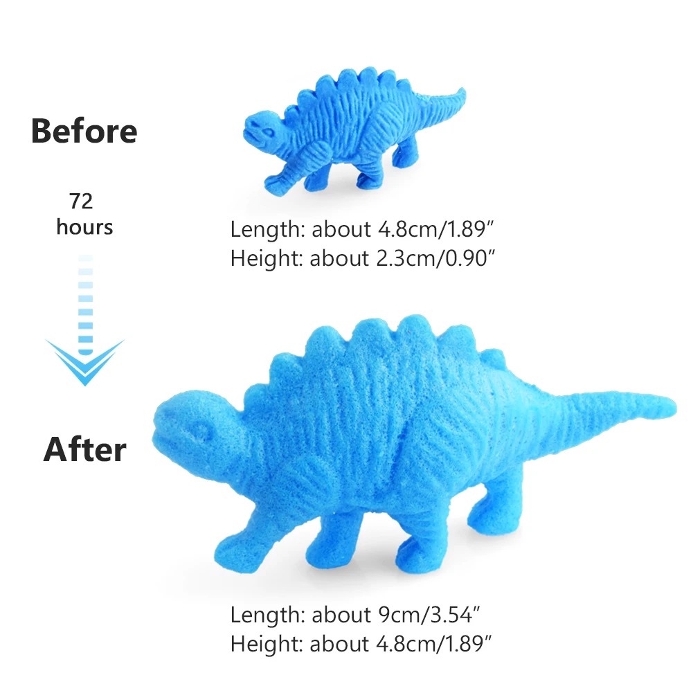 50Pcs Animals Dinosaur Growing Toys Marine Biology Soaking Expanding In Water Swell Ocean Land Animal Expand Colorful Magic Toys
50Pcs Animals Dinosaur Growing Toys Marine Biology Soaking Expanding In Water Swell Ocean Land Animal Expand Colorful Magic Toys