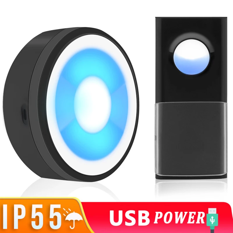 Питаемые через USB порт IP55 Водонепроницаемый Беспроводной умный дверной звонок звуковой сигнал вызова 433 МГц светодиодный ночной Светильник...
Питаемые через USB порт IP55 Водонепроницаемый Беспроводной умный дверной звонок звуковой сигнал вызова 433 МГц светодиодный ночной Светильник...