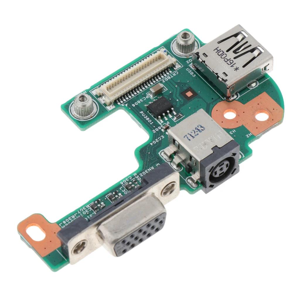 Laptop DC Jack Power VGA USB Board Replacement Part For Dell Inspiron N5110 
Laptop DC Jack Power VGA USB Board Replacement Part For Dell Inspiron N5110