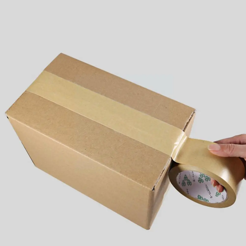 Kraft Paper Tape Sealing Self Adhesive Waterproof Tape Shelter Album Photo Box Frame Tools Sealing Mounting Car Paper Packa F5Y1 
Kraft Paper Tape Sealing Self Adhesive Waterproof Tape Shelter Album Photo Box Frame Tools Sealing Mounting Car Paper Packa F5Y1