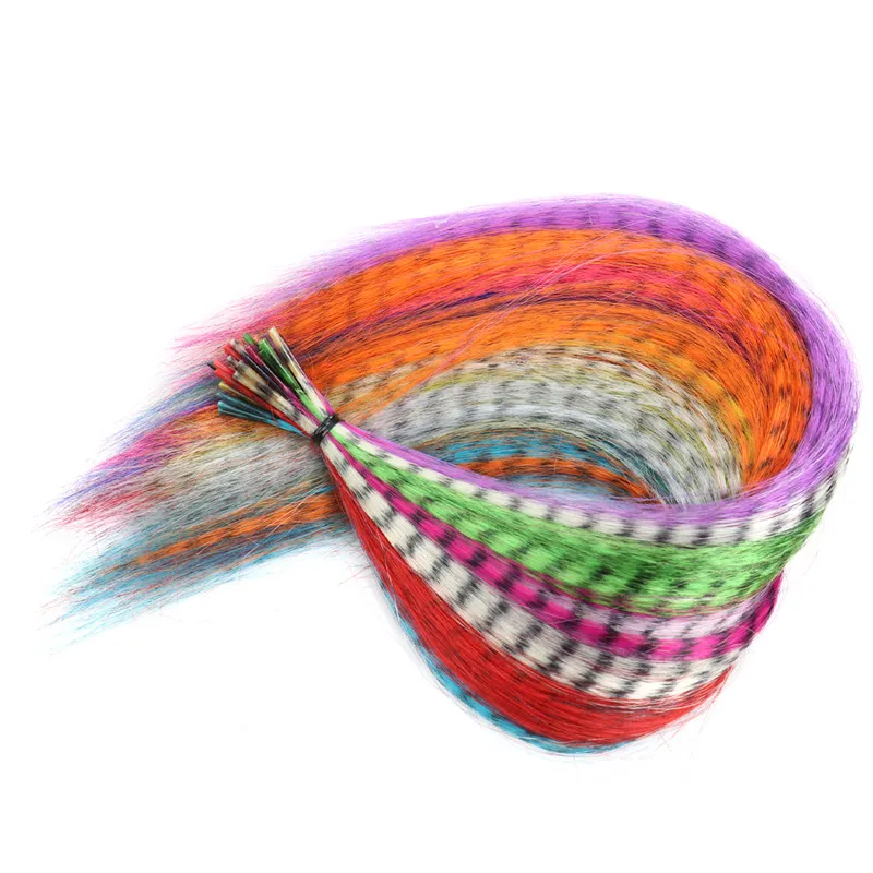 Cinderella Beauty 10 /20 Strands Synthetic Colorful Flash Feathers for Hair Extensions Party DIY Rainbow Hair Tress for Girls
Cinderella Beauty 10 /20 Strands Synthetic Colorful Flash Feathers for Hair Extensions Party DIY Rainbow Hair Tress for Girls