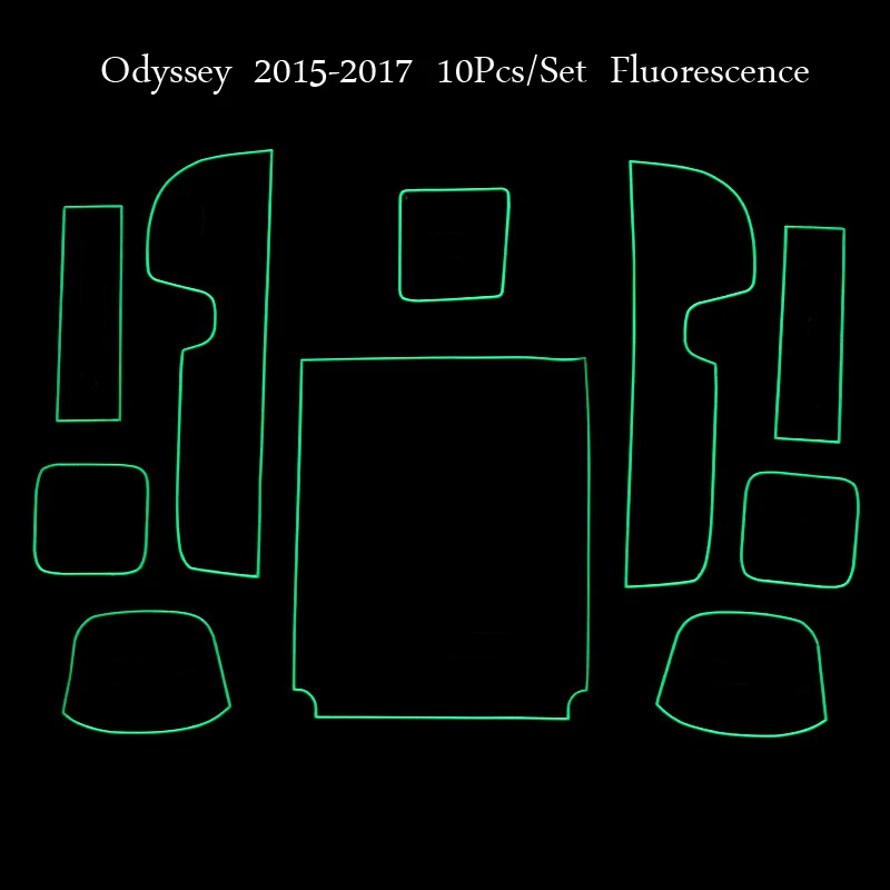 For 2015 2016 2017 Honda Odyssey Accessories 3D Rubber Car Anti Slip Cup Mat Interior Decoration Non-Slip Door Pad 
For 2015 2016 2017 Honda Odyssey Accessories 3D Rubber Car Anti Slip Cup Mat Interior Decoration Non-Slip Door Pad