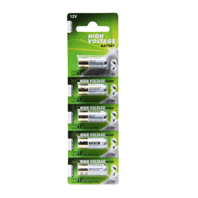 5Pcs/lot 12V 23A Ultra Alkaline Battery High Voltage Battery A23 V23GA MN21 For Calculators /Keyfob Remotes /Alarms
5Pcs/lot 12V 23A Ultra Alkaline Battery High Voltage Battery A23 V23GA MN21 For Calculators /Keyfob Remotes /Alarms