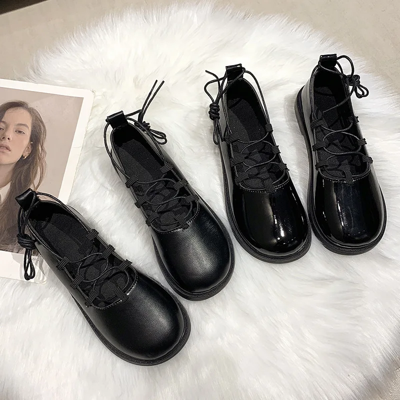 summer flat shoes women New retro shallow mouth loafers platform bottom strap single shoes student peas shoes leather shoes
summer flat shoes women New retro shallow mouth loafers platform bottom strap single shoes student peas shoes leather shoes