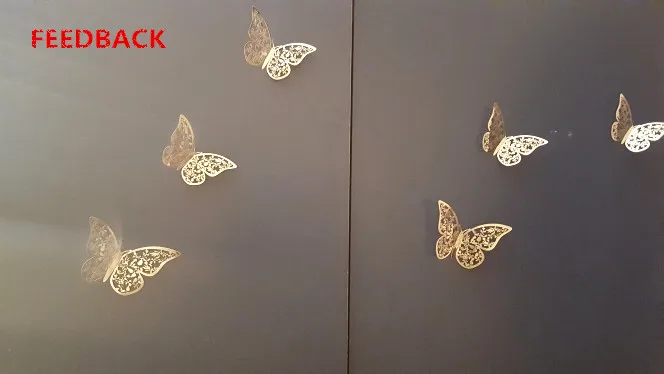 New 12 Pcs 3D Hollow Wall Stickers Butterfly Fridge for Home Decoration Mariposas Decorativas Wall Decor Mariposas Decor # New
New 12 Pcs 3D Hollow Wall Stickers Butterfly Fridge for Home Decoration Mariposas Decorativas Wall Decor Mariposas Decor # New