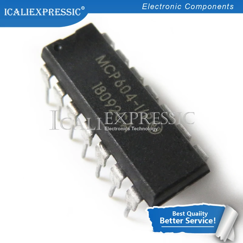 1 шт. MCP604-I/P MCP604-IP MCP604-I MCP604 DIP-14 новый оригинальный в наличии 
1 шт. MCP604-I/P MCP604-IP MCP604-I MCP604 DIP-14 новый оригинальный в наличии