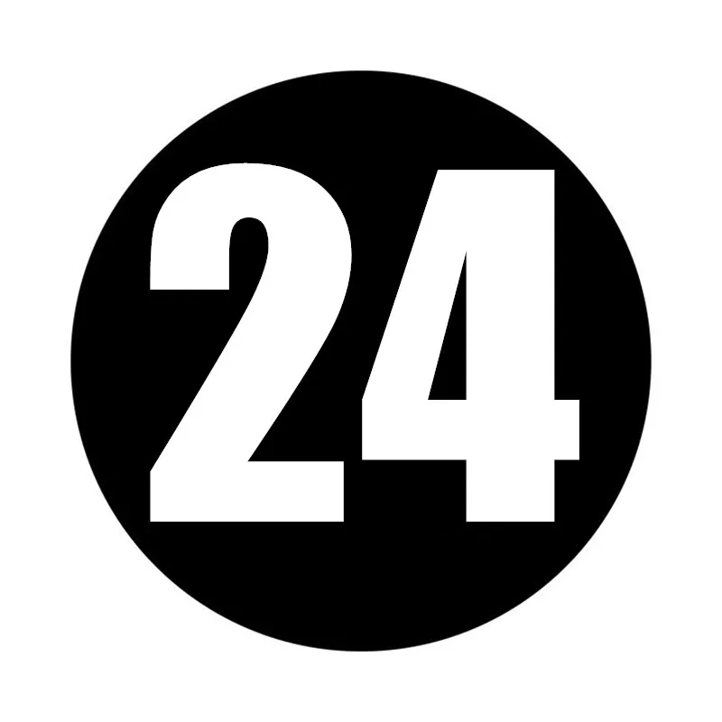 CS-1848# number 24 funny vinyl car sticker waterproof multiple sizes car decal for auto car stickers styling
CS-1848# number 24 funny vinyl car sticker waterproof multiple sizes car decal for auto car stickers styling