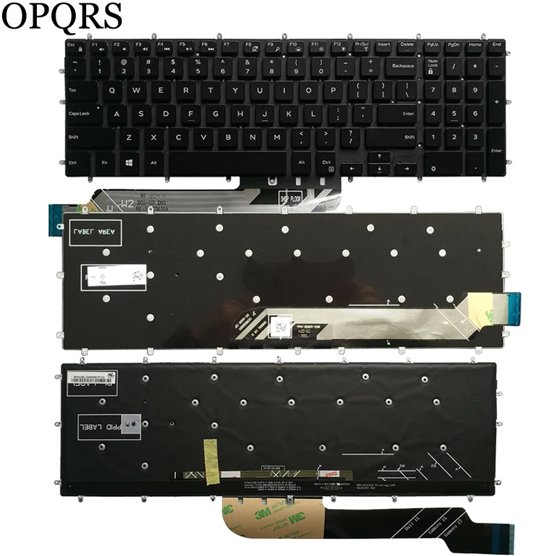 Фото Новинка для Dell Inspiron 15 5565 5567 игровая 7566 7567 17 5765 5767 клавиатура US Макет черный