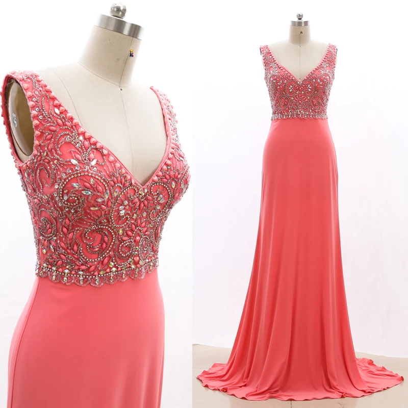 Red M Fashion Women JERSEY Beading A-Line Long Beading V Neck Dresses 20210223-008
Red M Fashion Women JERSEY Beading A-Line Long Beading V Neck Dresses 20210223-008