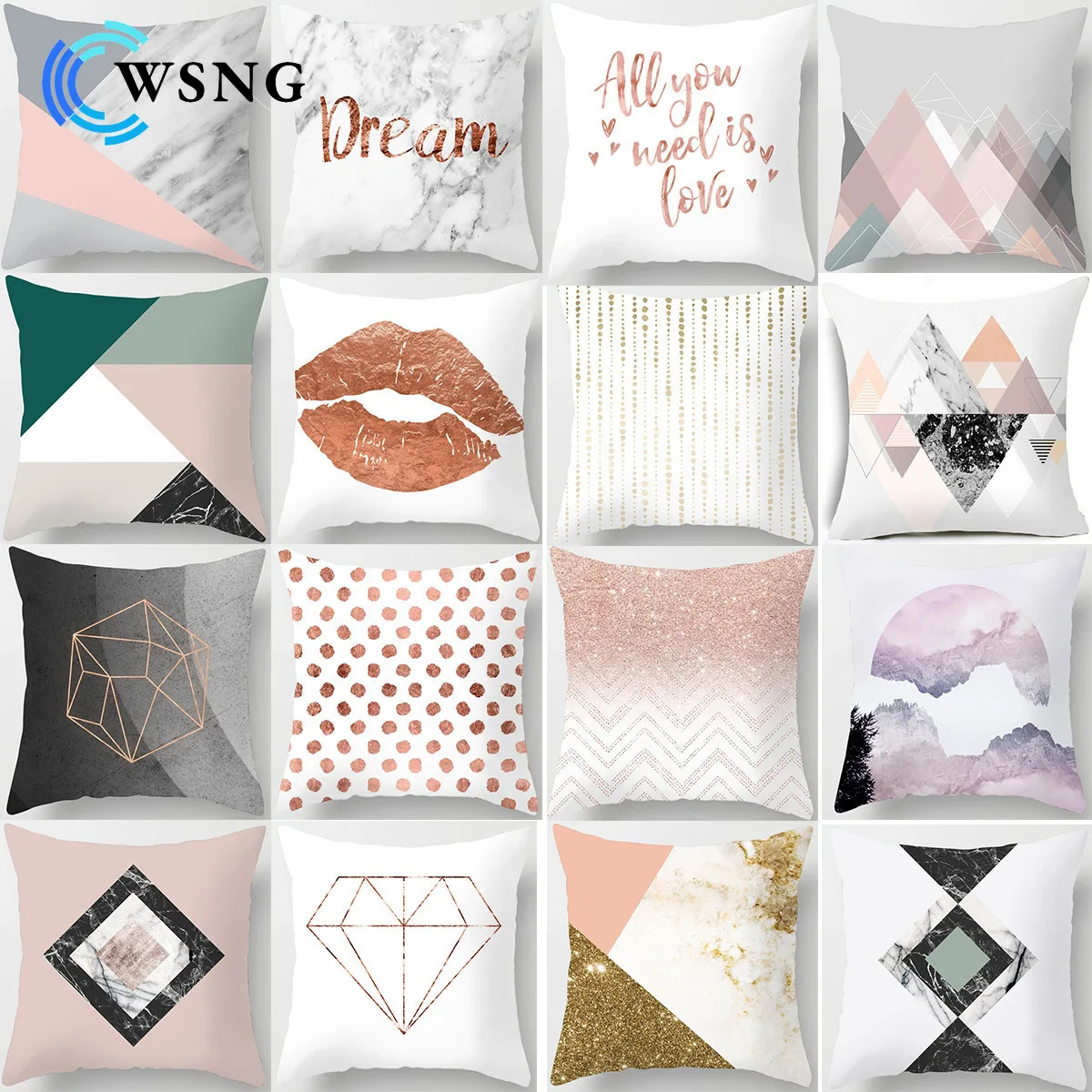 Simple Style Geometric Printing Polyester Pillowcase Home Living Room Sofa Decorative Pillow Cushion Cover 45*45cm
Simple Style Geometric Printing Polyester Pillowcase Home Living Room Sofa Decorative Pillow Cushion Cover 45*45cm